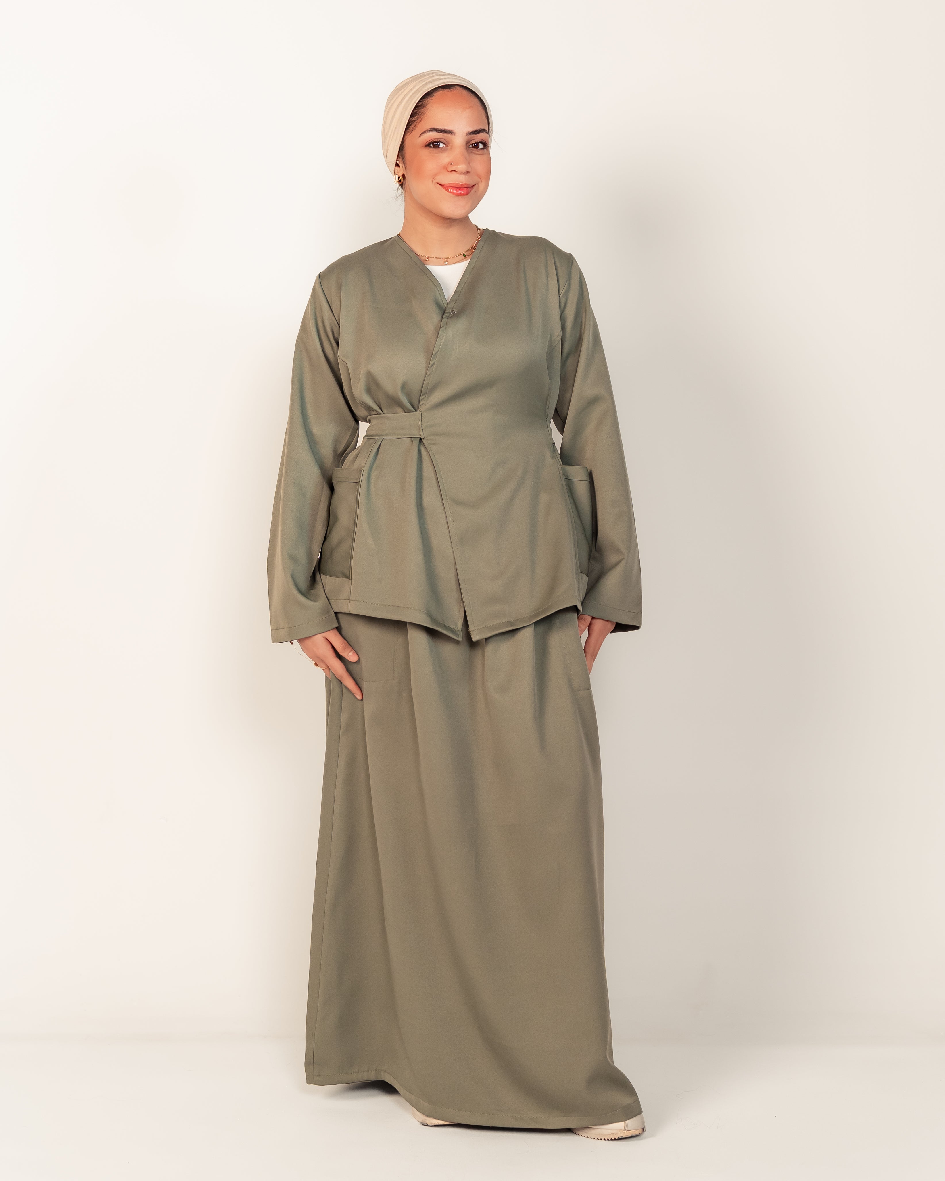 The Skirt Scrub Set