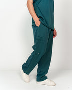 The Men's Half-Collar Scrub Set