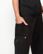 The Men's Half-Collar Scrub Set