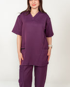 Half Sleeve V Neck